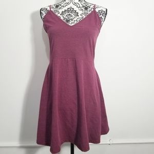 Divided Ajustable Spaghetti Strap Dress Large